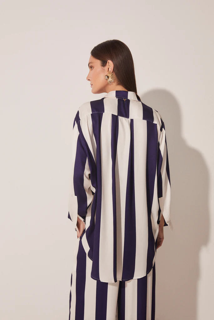Long Sleeve Stripes Shirt Nautical