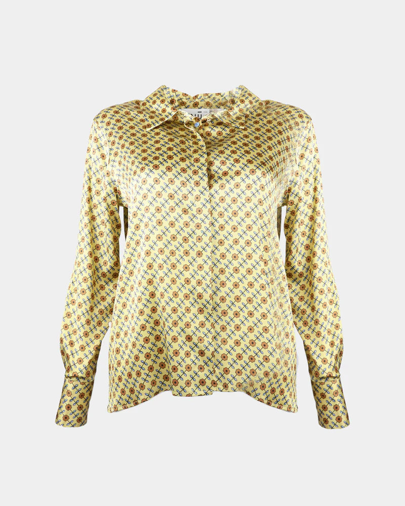 Silk Shirt Senape
