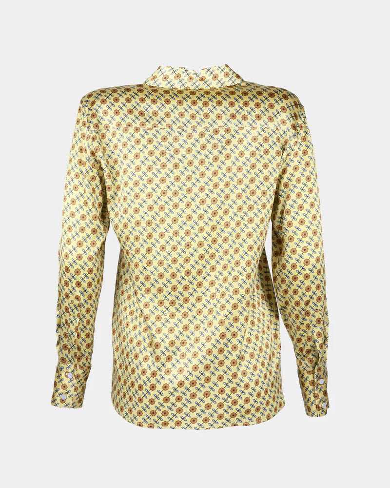 Silk Shirt Senape