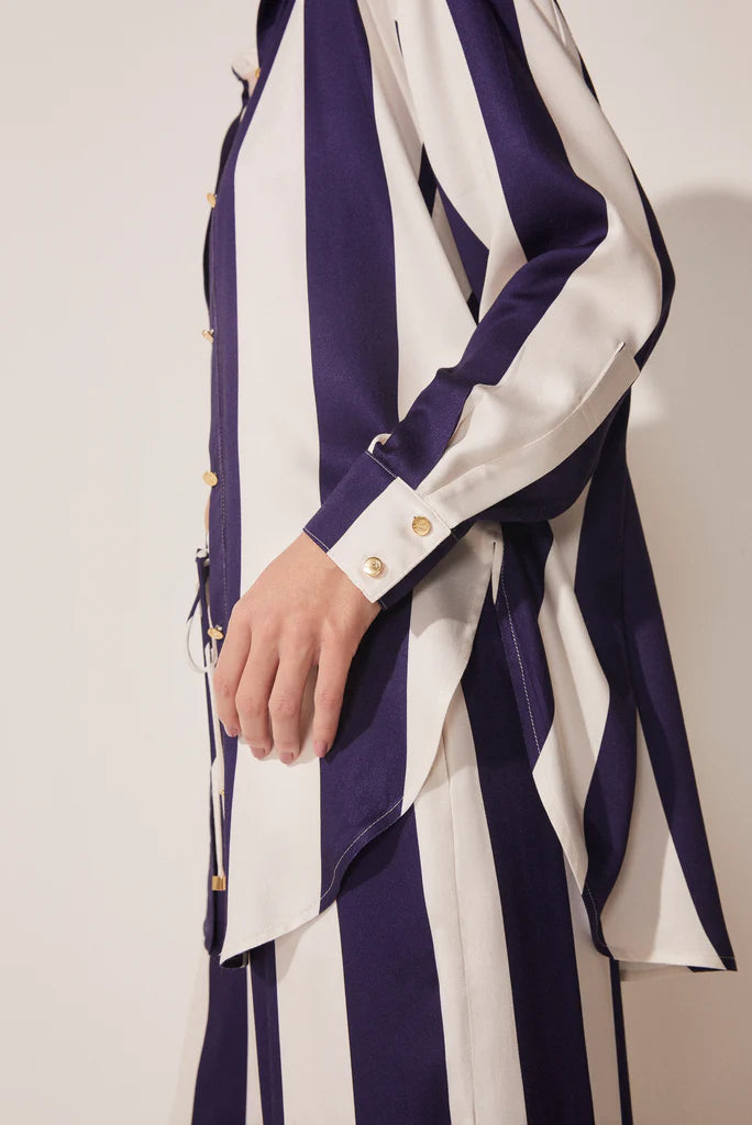 Long Sleeve Stripes Shirt Nautical