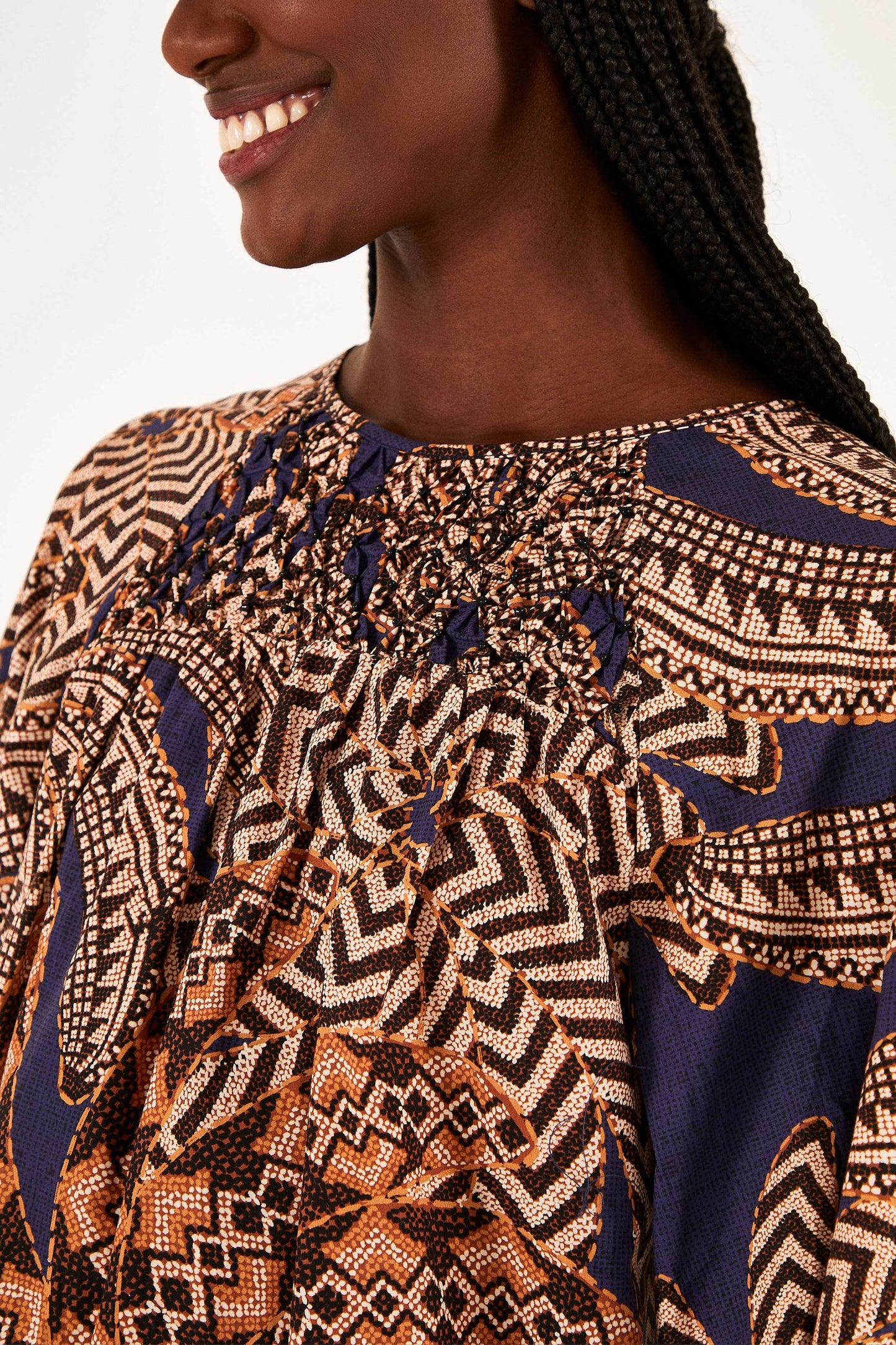 Organic Cotton Mini Dress Yawanawa