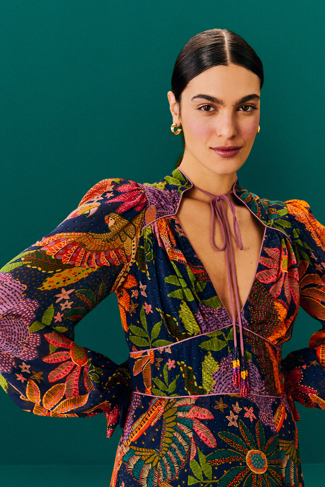 Midi Dress Guacamayo