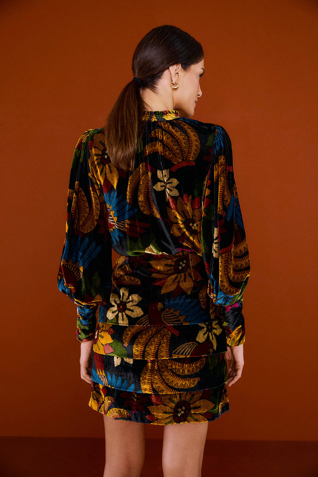 Mini Dress Macaw Ballet