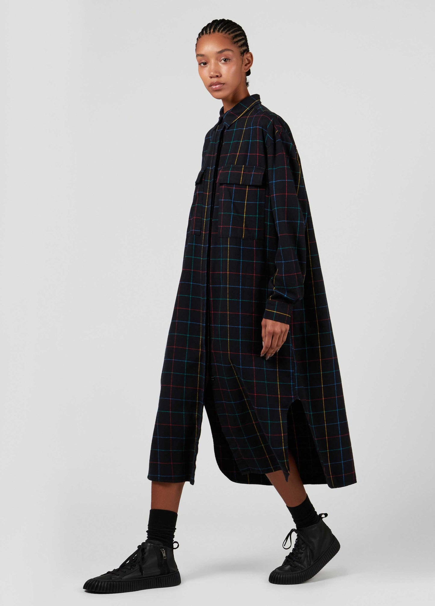 Vestido Chemise Colors Midi