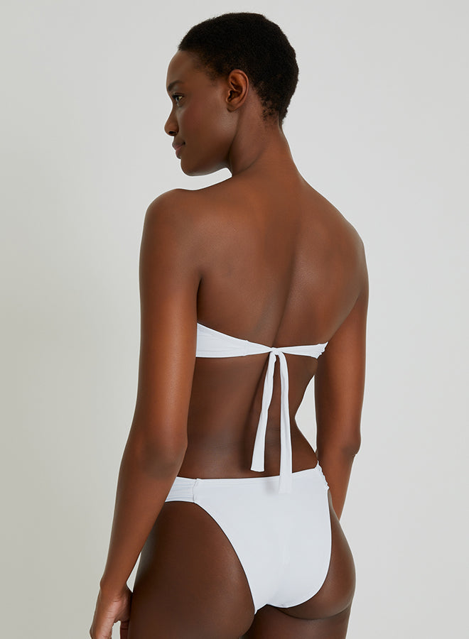 Bikini bandeau draped