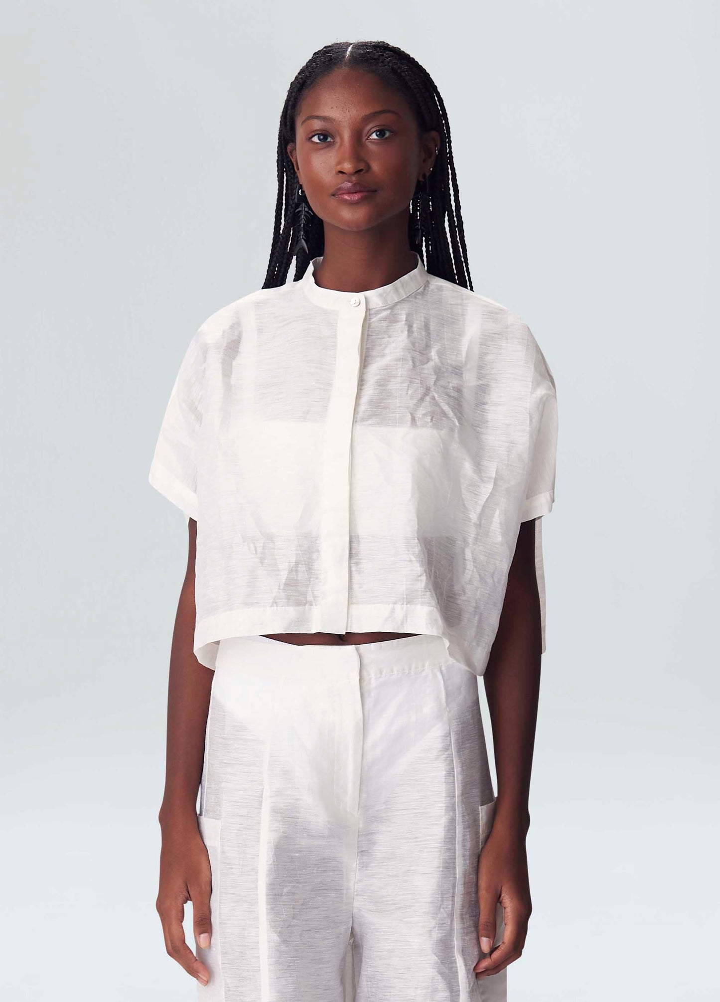 Cropped Shirt lino