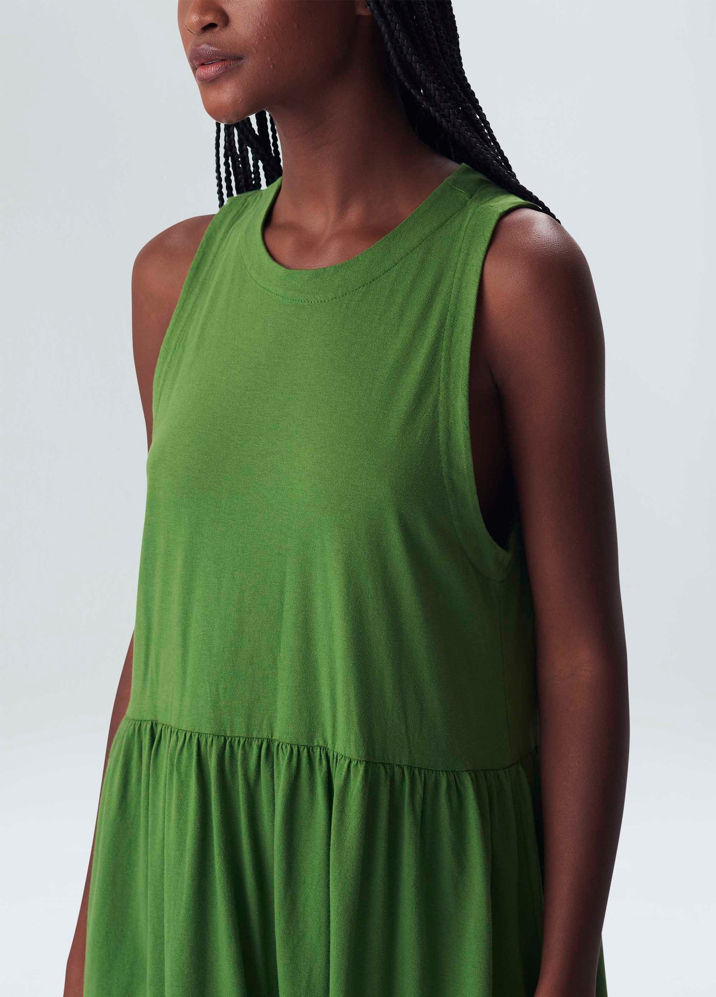 Midi Green Dress