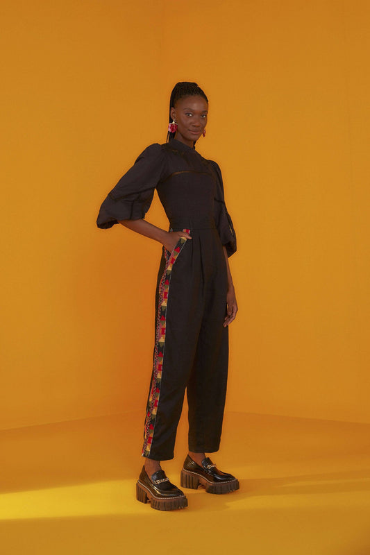 Pants Black Carrot
