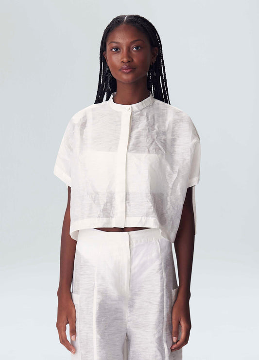 Cropped Shirt lino