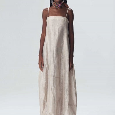 Adjustable linen Dress
